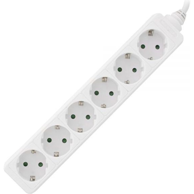 INLINE Produžni kabel 16461V, 1,5 m, 6 utičnica, bijeli