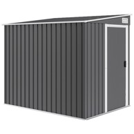 HOMESTAR Vrtna sjenica 154 x 206,5 x 181 cm, tamnosiva