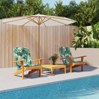 Jastučić, srednji, poliester, uzorak lišća