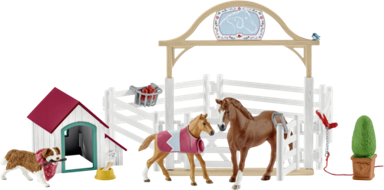 SCHLEICH Set za goste Horse Club 42458