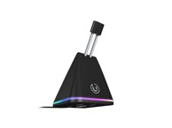UVI Držač kabela za miš Sloth RGB USB, crni