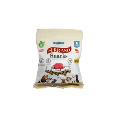 MEDITERRANEAN NATURAL Poslastica Serrano Gluten-free govedina 100 g