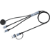 SANDBERG Kabel za punjenje 3u1 100W