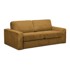 MAKAMII Senf žuta sklopiva sofa od samta 195 cm Nona, 195x100x80 cm