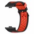 GS Silikonska narukvica za Xiaomi Redmi Watch 4, crno-crvena