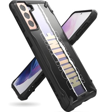 RINGKE Zaštitna maska Fusion X Design Routine KP38107, za Samsung Galaxy S21+/Galaxy S21 Plus 5G, crna