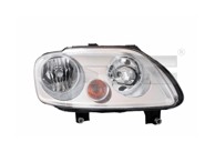 TYC Far VW CADDY 04-10 desni H1/H7 , TOURAN -07 20-0759-25-2