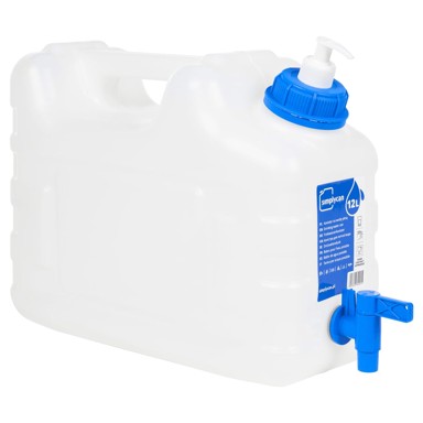 Spremnik za vodu sa slavinom i dozatorom sapuna 12 L, plastični