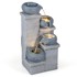 COSTWAY Fontana s 4 razine i LED svjetlom 28 x 22 x 58 cm