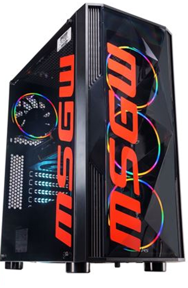 MSGW Stolno računalo Gamer R5 a101, Ryzen 5 5500, 16 GB DDR4, 1 TB M.2 SSD, NVIDIA GeForce RTX 3050 8 GB GDDR6, Windows 11