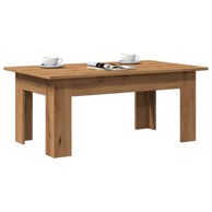 Stolić za kavu Artisan hrast 100x60x42 cm izrađeno drvo