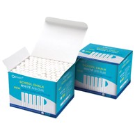 CONNECT Kreda školska okrugla besprašna fi-12mm pk100, bijela
