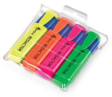 FORPUS označivač teksta Redactor, 4 komada