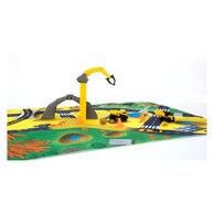 FUNRISE Cat podloga za gradnju, 11 kom, s vozilima i priborom, 3+