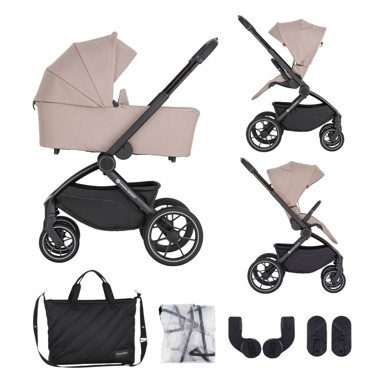 PETITE&MARS Scout kolica 2u1, Cappuccino Cream