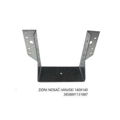 Nosač ZIDNI VANJSKI 140X140 mm