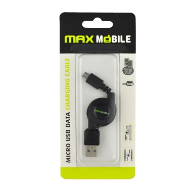 MAXMOBILE Telefon kabel Micro USB Data Samouvlačni