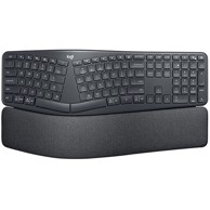LOGITECH Tipkovnica Ergo K860, bežična, DE layout, crna