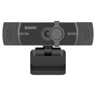SAVIO Web kamera CAK-05, 2K, USB, crna