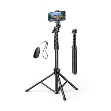UGREEN Selfie stick 3u1 Tripod s bluetooth daljinskim do 7.2 inča, crni