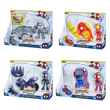 HASBRO GAMES Spidey And Amazing Friends vozilo i prijatelji