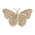 LIGHT & LIVING Metalni zidni ukras 26x16 cm Butterfly 