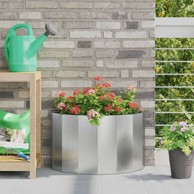 Tegla 60 x 30 x 35 cm pocinčani čelik, srebrna 