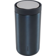 STELTON Termo šalica To Go Click, tamnoplava/metalik 0,2 l