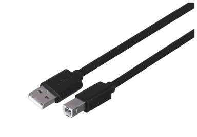 UNITEK USB kabel AM-BM, 3 m, crni