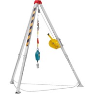 VEVOR Set za rad u ograničenom prostoru s vitlom 816,4 kg noge 2,13 m kabel 30 m
