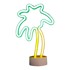 HILIGHT Bijela neonska lampa Palm 