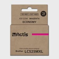 ACTIS Tinta za pisač KB-525M, zamjena za Brother LC-525M, standardna, 15 ml, magenta