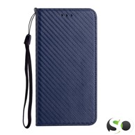 XIEKE Preklopna karbonska futrola za iPhone 13/14 Plava