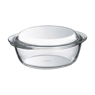 PYREX Duboka tava s poklopcem 1.4 l, bijela, providan