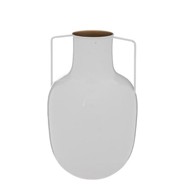 JJA Sas Vaza, metalna 30.5 cm, bijela