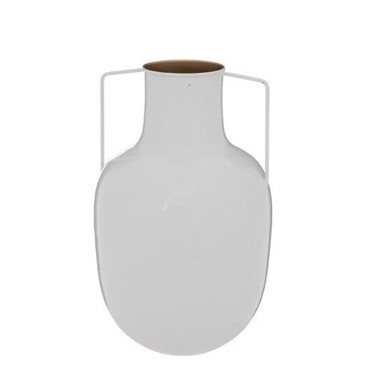 JJA Sas Vaza, metalna 30.5 cm, bijela