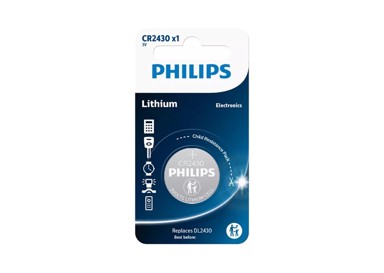 PHILIPS Baterija CR2430/00b 1 komad