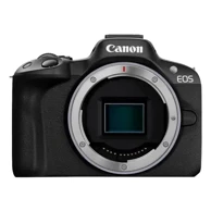 CANON Fotoaparat EOS R50, objektiv RF-S 18–45 mm, F4.5–6.3 IS STM, komplet, crna
