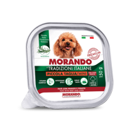 MORANDO Hrana za pse Tradizioni Adult Mini Pate govedina i jetra, 150 g alu-pak