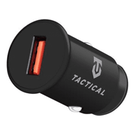 TACTICAL Auto punjač LZ-336, ​​USB-A, QC 3.0 / QC 2.0, crna