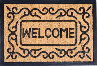 Otirač Gumeni-kokos Welcome 40x60