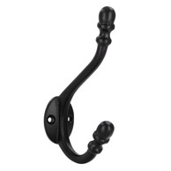 SIRO Ručka za namještaj Kukica mat crna 2269PB