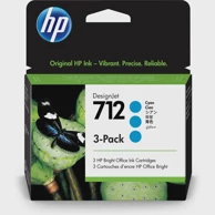 HP Tinta DesignJet 712, 3-pack, 29 ml, cijan