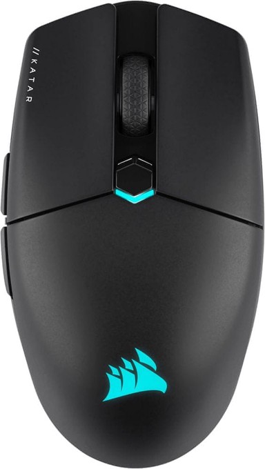 CORSAIR Gaming miš KATAR Elite Wireless, ultralaki, crni