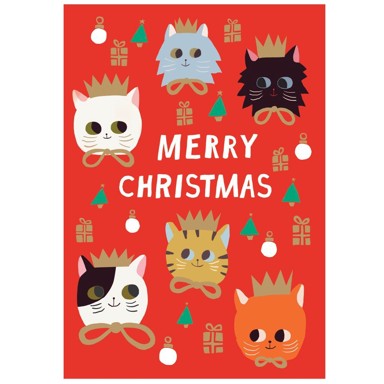 ROGER LA BORDE Čestitke u setu 5 kom s božićnim motivom Starflower