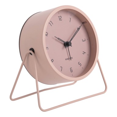 KARLSSON Budilica Stark ø 13,5 cm, prirodna