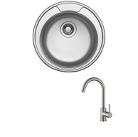 SHR Set Favorit 51 i slavina Vida, krom mat