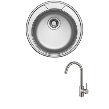 SHR Set Favorit 51 i slavina Vida, krom mat