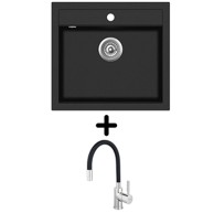 SHR Sudoper Quadro SQQ100-W + SHR Flexy, crna