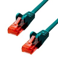PROXTEND CAT6 U/UTP CCA PVC Ethernet kabel 7 m, zeleni